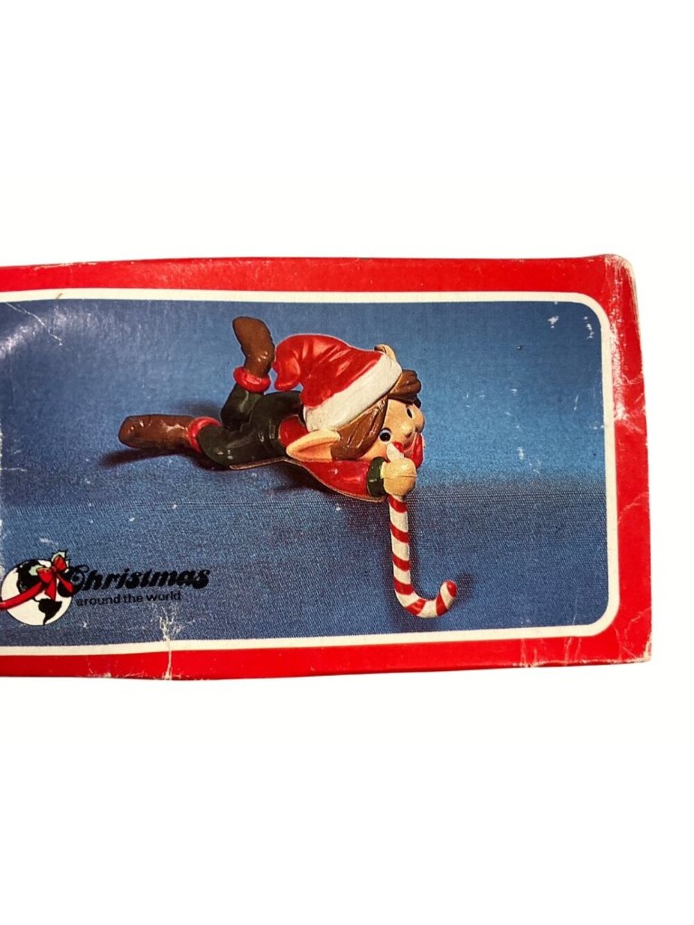 Elf Stocking Holder Christmas Ornament By Christmas Around The World